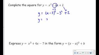 National 5 - Expressions & Formulae Revision 5 - Gradient & Completing the Square