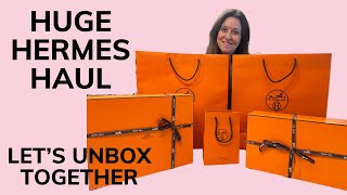 HERMES EXTRAVAGANZA!!  What's in the Boxes??!!