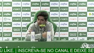 Abel calou a imprensa Coletiva Palmeiras 3x1 atlético go