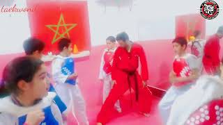 شاهد اقوى حصة رياضية للأبطال 🇲🇦TKD🇲🇦