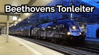 Beethovens Tonleiter – 101, Nightjet und Taurus in München