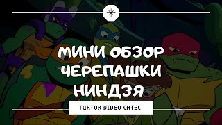 Мини обзор на новый мульт сериал Черепашки ниндзя (тик ток версия)