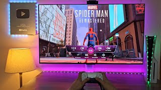 Spider-Man Remastered (PS5 Slim) 4K HDR 100+ FPS Performance Mode