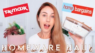 HOME BARGAINS & TKMAXX | SEPTEMBER 2020 | Homeware & Decor HAUL