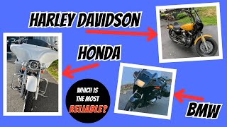 Harley, Honda, or BMW, which bike will refuse to start after sitting for a few months?