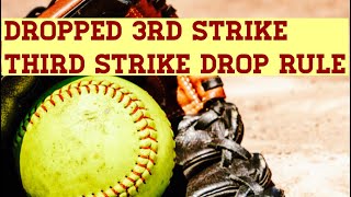 3rd drop strike rule - Softball dropped third strike rule go to 6:27 sec - $1500 week reboot rap up