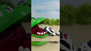 Funny Stop Motion Animation Police Car Toy ASMR part71 #shorts #stopmotion #policecar