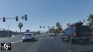 Vegas Drive Tour Las Vegas Southbound Stretch N Nellis Blvd. to Henderson, Nevada!