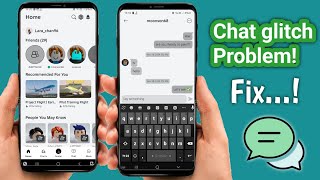 How do you fix the chat glitch on Roblox? | roblox chat not working in mobile