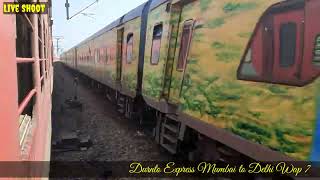 Dangers Crosing  Sachkhand Express ll  Mumbai to New Delhi ll Douranto Express Wap 7.