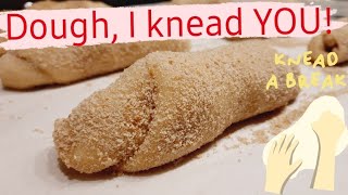 DOUGH Kneading | My most favorite part of making bread | Homemade | #shorts #short