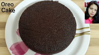 OREO cake Without oven | Oreo Biscuit cake only 3 Ingredients | How to make Oreo biscuit Cake