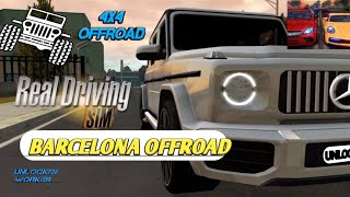 G WAGON | OFFROAD | BARCELONA | REAL DRIVING SIM | LATEST 2020