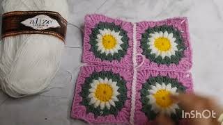 З'єднання квадратів крючком. Легко та красиво.#візерунки_ua #knitting #візерунки_найкращі #вязання