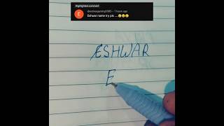 Eshwar logo 🔥 how to create professional logo #trending #brand #viral #shorts