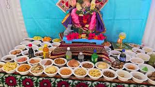 GANESH CHATURTHI. GANESH THAAD. 56 BHOOG.