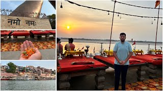 Ganga Aarti(Morning) at Assi Ghat, Varanasi and Boat Ride of All Ghats | Vlog 72