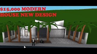 NEW MODERN 15K HOUSE DESIGN ROBLOX|BLOXBURG