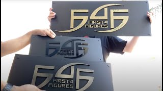 Dabid Unboxes [in Las Vegas]! #14: First 4 Figures ECCC 2019 F4F Logo Booth Signs