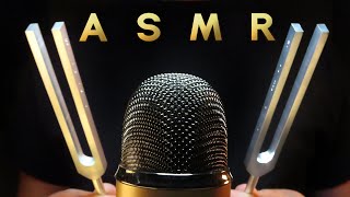 ASMR Tuning Fork Vibrations For Deep Sleep & Relaxation 😴 Multiple Frequencies - No Talking