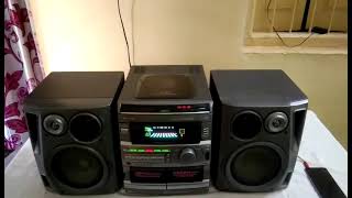 sold-out Ho Gaya hai Aiwa music system AUX FM working model no nsx-s94