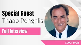 Thaao Penghlis Joins Soap Hub for a Fireside Chat