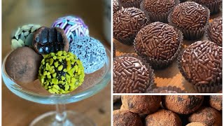 شوكولا للمناسبات سهلة التحضير/ حلوة برازيليه/ Brigadeiro/