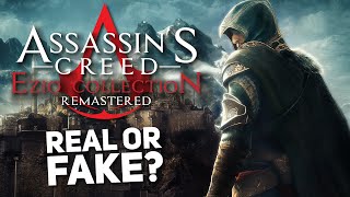 Assassin's Creed Ezio Collection Remastered Leaked | Real or Fake?