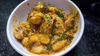 Bina Lehsun- Pyaaj k Masala Arbi ki sabji/ Anshul Kitchen #recipe #ashortaday #food #trending #video