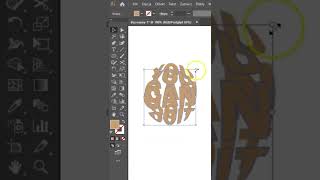 You Can Doit Logo designtiktok illustrator tutorials learnontiktok design tutorial graficdesign l...