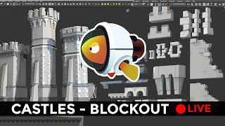 Lets build! [Live] Medieval Castles - Blockout (2)