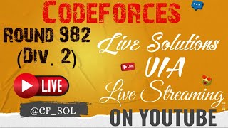 Codeforces Round 982 (Div. 2) || Live Solutions By CF_SOL