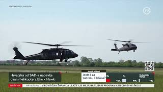 Hrvatska nabavlja 8 helikoptera ´Black Hawk´