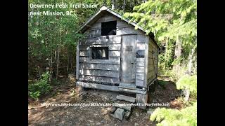 Dewdney Peak Trail Shack near Mission, BC - ihikebc.com