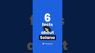 Get to know Solana a bit more with these 6️⃣ facts #Solana #SOL #Crypto #Blockchain #DeFi