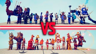 VIKINGS TEAM vs EGYPT TEAM - Totally Accurate Battle Simulator | TABS