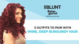 3 Outfits To Pair With Burgundy Hair With Saiyami Kher