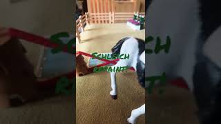 New schleich repaint on thoroughbred mare!