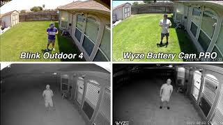 Blink Outdoor 4 vs Wyze Battery Cam PRO