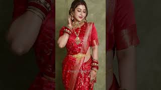 Sonarika Bhadoria Looking So Beautiful in her Red Saree ❤️❤️.....Pic Collection