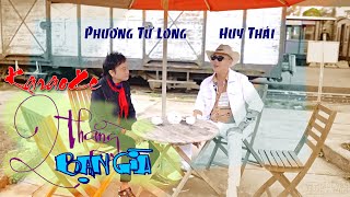 Karaoke - Hai Thằng Bạn Già (Huy Thái)