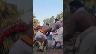 Theyyam fire Festival Performance🔥#theyyam #kerala #festival #viral #shorts #fire