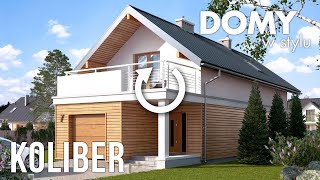 Projekt domu KOLIBER - widok 360º