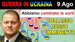 9 Ago: Russi in Ritirata! VOVCHANSK FINALMENTE SI SVUOTA | Guerra in Ucraina