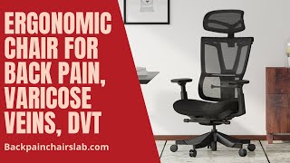 Best Ergonomic Office Chair for Back Pain, Varicose Veins & DVT