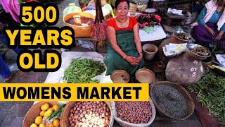 IMA  500 Years Asias's  Largst Women's Market Imphal Manipur Capital City  All India Trip Tata Nano