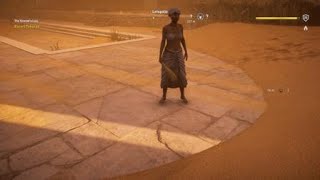 Assassin's Creed® Origins sweeping during a sandstorm