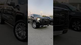 GMC SIERRA DENALI ULTIMATE AT THE DEALERSHIP FOR FIRST OIL CHANGE #shortvideo #gmc #oil 😎#asmr