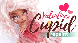 Valentines Collab 💘Cupid | Custom MH Doll Repaint   | Mozekyto #1