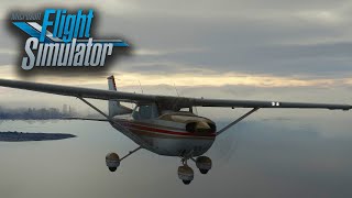 Dead-Stick Landing from 7,000' in Microsoft Flight Sim & The Default Cessna C172S